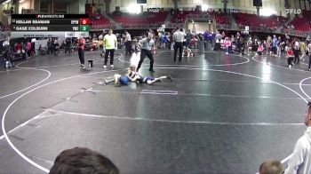 65 lbs Cons. Round 5 - Gage Colburn, York Wrestling Club vs Kellan Seaman, St Paul Youth Wrestling