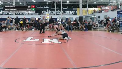 140 lbs Quarterfinal - John Foote, VHW Blue - HSC vs Mark Farrah, Scorpions - HSC