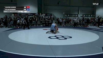 86 kg Cons. Quarters - Colton Hawks, SOUTHWEST WRESTLING CLUB vs Rylan Rogers, Lehigh Valley Wrestling RTC