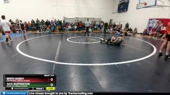 88-89 lbs Round 3 - Tate Buffington, Douglas Middle School vs Smith Hardy, Centennial Middle School