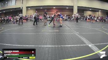 130 lbs Quarterfinal - Camaron Risner, Unattached vs Kayden Fogarty, C2X