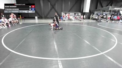 138 lbs Evan Warner, Nebraska vs Tyshion Rogers, Arkansas