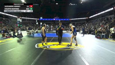 155 lbs Round Of 32 - Alexandra Keirsey, El Dorado (SJ) vs Colette Martinez, Maces (LA)