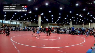 85 lbs Round 2 - Brynlee Dupree, Rush MMA vs Charlee Masters, Trojan Wrestling Academy LLC