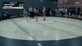 112 lbs Round 4 - Kinzly Zitterkopf, Sublime Wrestling Academy vs Marlee Kinney, Ririe Youth Wrestling Club