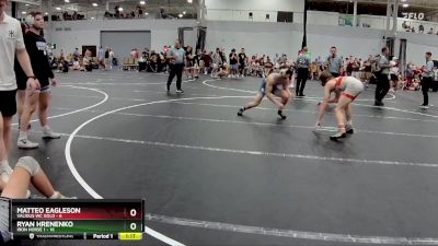 132 lbs Round 5 (8 Team) - Ryan Hrenenko, Iron Horse 1 vs Matteo Eagleson, Validus WC Gold