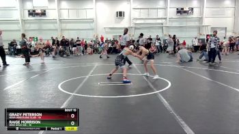 76 lbs Round 5 (6 Team) - Grady Peterson, NOVA Wrestling Club vs Raige Morrison, Ohio Gold 10K