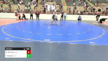 125 lbs Rr Rnd 5 - Mikinzi Brunson, Garage Grapplers Wrestling vs Tyler Kreisel, Icon Wrestling