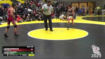 89 lbs 1st Place Match - Jacob Rodriguez, Iron Eagles vs Camm Colgate, Eastside Cougars