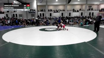 144 lbs Round Of 32 - Abdullah Peterson, North Attleborough vs Charlie Hull, Sharon