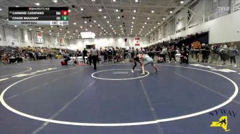 106 lbs Semifinal - Carmine Catapano, B2 Wrestling Academy vs Chase Mulvany, Club Not Listed