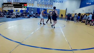 190 lbs Quarters & Wb (16 Team) - Logan Sullivan, Westside Wrestling vs Ricky Herman, The Outsiders