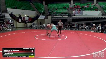 217 lbs Finals (8 Team) - Jace Himes, Enterprise HS vs Griffin Mckinney, Huntsville