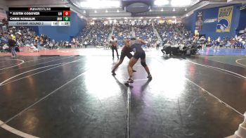 190 lbs Champ. Round 2 - Chris Kowalik, West Morris vs Justin Cosover, Easton Area Hs