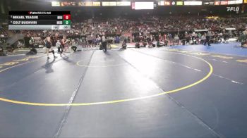 5A 113 lbs Cons. Round 2 - Mikael Teague, Minico vs Colt Buonviri, Middleton