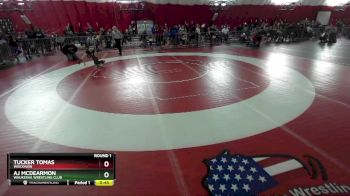 55-56 lbs Round 1 - Tucker Tomas, Wisconsin vs Aj McDearmon, Waukesha Wrestling Club