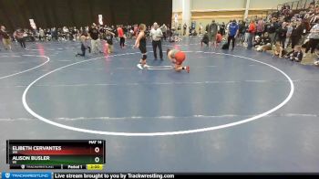 152 lbs Champ. Round 2 - EliBeth Cervantes, WA vs Alison Busler, WI