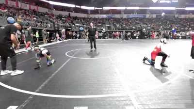 78 lbs Consi Of 8 #2 - Hayden Rathgeber, East Kansas Eagles vs Zhan Baker, Mountain Home Flyers