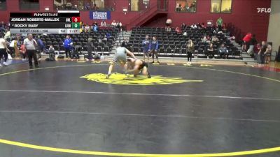 165 lbs Semifinal - Jordan Roberts-Mallek, NWCA - Life vs Rocky Raby, Life University