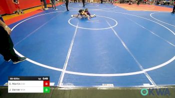 88-92 lbs Semifinal - Gavin Martin, Chieftain Wrestling Club vs Jaxson Varner, Bristow Youth Wrestling