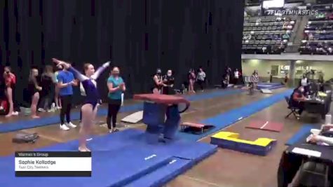 Sophie Kollodge - Women's Group, Twin City Twisters - 2021 Women's Xcel Region 4 Championships