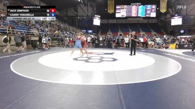 138 lbs Champ. Rd Of 16 - Jack Simpson, CO vs Caden Yanarella, PA