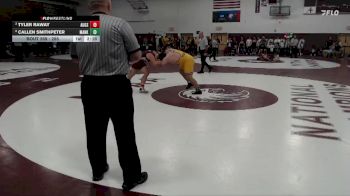 285 lbs 1st Place Match - Callen Smithpeter, Minnesota State Mankato vs Tyler Raway, Augsburg