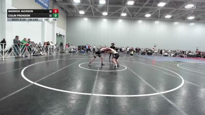160 lbs Consi Of 64 #2 - Maddox Jackson, GA vs Colin Prokson, NJ