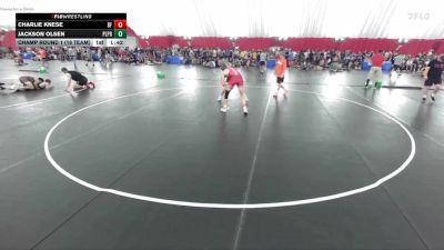 175 lbs Champ Round 1 (16 Team) - Jackson Olsen, Pequot Lakes/Pine River-Backus vs Charlie Knese, Buffalo