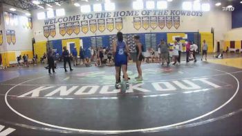 135 lbs Round 2 (6 Team) - Arianna Garcia, Eagles WC vs Marigona Lau, The Outsiders