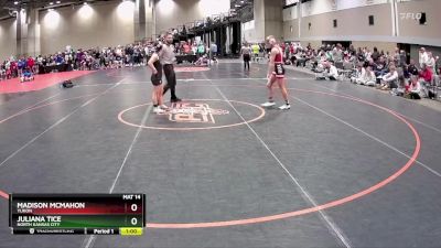 105B Cons. Semi - Madison McMahon, Yukon vs Juliana Tice, North Kansas City