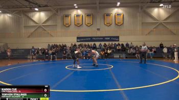 141 lbs Toryion Stallings, Northeast Oklahoma vs Kaiden Cue, Carl Albert State