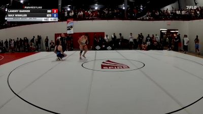 86 kg Champ. Round 2 - Landry Barker, Dubuque Wrestling Club vs Max Winkler, New York