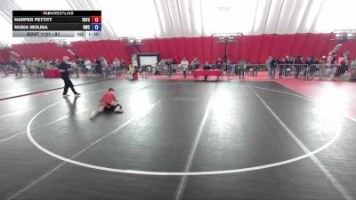87 lbs Round 5 - Harper Pettitt, Team Nazar Training Center vs Nubia Molina, Ringers Wrestling Club