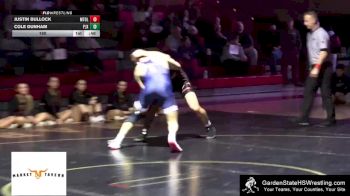 190 lbs Justin Bullock, Mt. Olive vs Cole Dunham, Pope John Xxiii