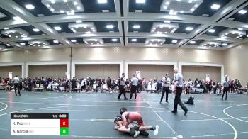 90 lbs Consi Of 4 - Keenan Paz, Gold Rush Wr Acd vs Alejandro Garcia, Infinity Wrestling