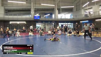 55 lbs Placement Matches (16 Team) - Luke Blair, The Untouchables vs Bradley Crowe, Team Palmetto