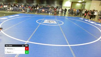 113 lbs Consi Of 64 #1 - Tyler Whiteley, NY vs Taner Olguin, NM