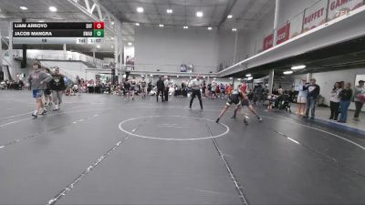 98 lbs Semis & 1st Wrestleback (8 Team) - Jacob Mangra, Savage WA Boogiemen vs Liam Arroyo, Team Shutt