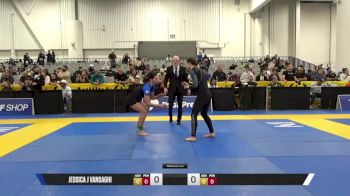 Stephanie Ashton Blankenship vs Jessica J Vansaghi 2025 World IBJJF Jiu-Jitsu No-Gi Championship