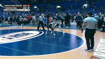 105 lbs Cons. Round 1 - Karsynn Vogel, Quincy (Sr.) vs Larisza Gomez Guevara, DeKalb