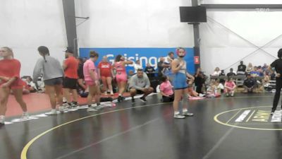 58 lbs Rr Rnd 2 - Kirclyn Coleman, Valkyrie Girls WC - W vs Peyton Segata, MGW Monkey Business - W