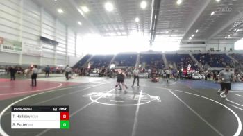 155 lbs Consolation - Tobe Holliday, Round Valley vs Shaylin Potter, 209 Wrestling