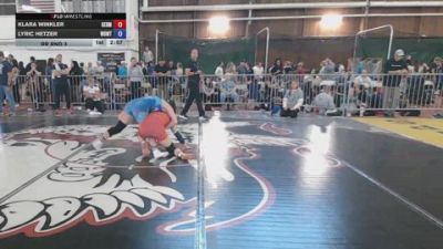 116 kg Rr Rnd 3 - Klara Winkler, Germany vs Lyric Hetzer, Wowtc