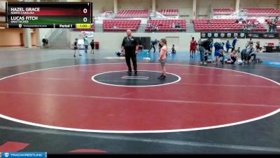 61-66 lbs Round 2 - Lucas Fitch, Unattached vs Hazel Grace, North Carolina