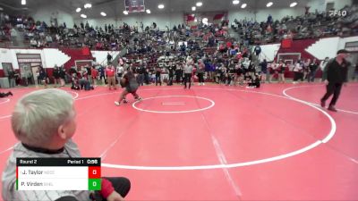 186-205 lbs Round 2 - Ja`Leese Taylor, North Central vs Pacey Virden, Shelbyville