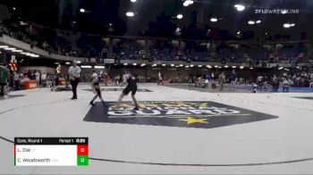 126 lbs Cons. Round 1 - Corbin Woodsworth, Mascoutah vs Luis Dial, Oak Forest
