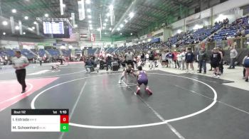 113 lbs Round Of 16 - Isiah Estrada, NM Bad Boyz vs Max Schoenhard, Black Hills Wr Acd