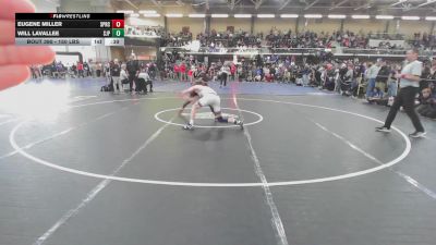 150 lbs Consi Of 8 #1 - Eugene Miller, Springfield Central vs Will LaVallee, Saint John's Prep