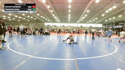 75 lbs Quarterfinal - Colton Chambers, Quest School Of Wrestling MS vs Princeton Nunn, Mat Assassins Red